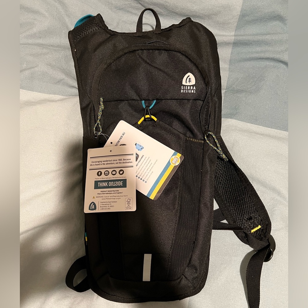 Hydration, backpack